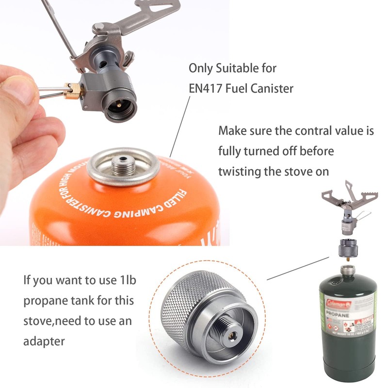 BRS Stove BRS 3000T Stove Ultralight Backpacking Stove Portable Pocket