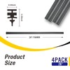 5 PLUS Wiper Blade Refill,4 PCs Adjustable Size of Universal
