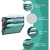 SUPTIDY 3-Tier Wall File Organizer, Mesh Hanging File Organizer, Assembly