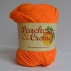 Peaches & Creme (Cream) Cotton Yarn Bright Orange 2.5 oz.