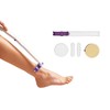 KMINA - Folding Back Cream Applicator Long Handle (Includes Accessory