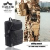 TAILOR JAPAN Tactical Pouch, Survival Game Pouch, Men's Pouch, Military