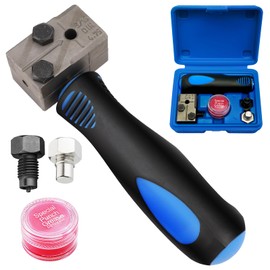 Flaring Tool Brake Line, 3/16 Inch Pipe Extension Tool, 4.75 mm Universal Brake Line Flaring Tool Set, Handheld Brake Line Tool, Brake Line Flaring Device for DIN Flaring