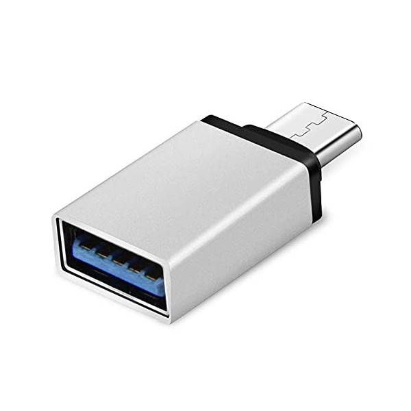 PENCILUPNOSE© USB 3.1 TYPE C OTG Adapter Male to USB
