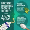 GuruNanda Non Fluoride, Hydroxyapatite, Whitening Toothpaste - Freshens Breath, Fights