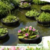 Weysat 8pcs Pond Plant Baskets Hydroponic Baskets 8.3 Inch Round