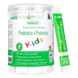 Zebora Probiótico Y Prebiótico Niños 3+ 30 Sobres