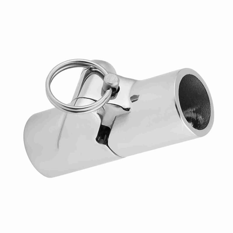 Marine Stainless Steel Folding Swivel Coupling Tube Pipe Connector Boat