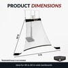 Hathaway Rebounder Basketball Return System for Shooting Practice - Heavy-Duty
