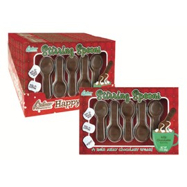 Chocolate Stirring Spoons Milk Chocolate Covered