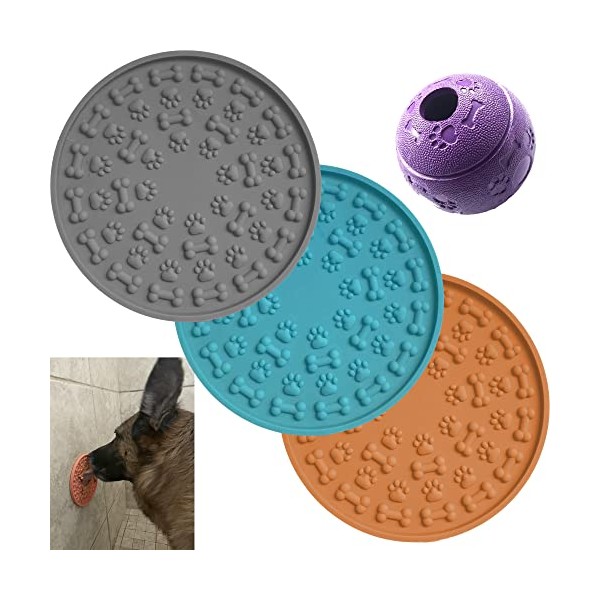 JALOUSIE 4 Pack Slow Feeder Puzzle for Dogs and Cats