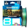Kairiki 8 Line 300 m, 0.215 mm, 20.8 kg, Multi-Colour