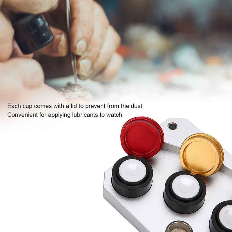 Metal Watch Oiler Watch Oil Dip Tool Watch Repairing Accessory