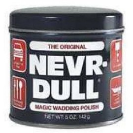 Nevr-Dull Original Model L 5 oz Magic Wadding Metal Polish - Quantity 8