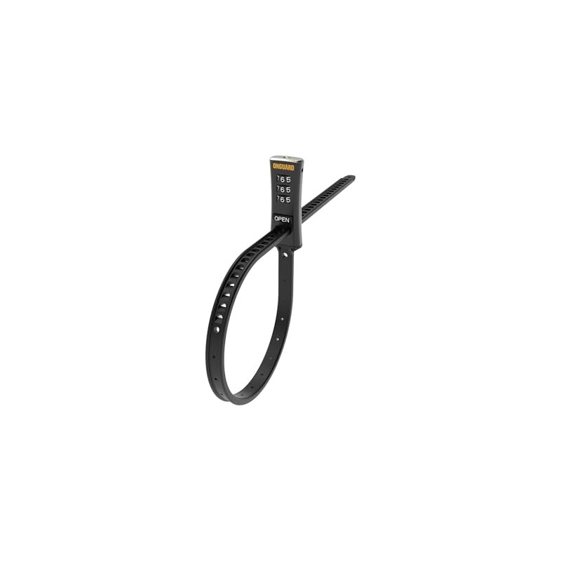 Wanmxinein OnGuard Zip 8079 Cable Lock Twin Pack, 56cm, Black