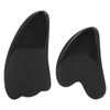 Professional Obsidian Face Massage Gua Sha Tool Portable Body Therapy