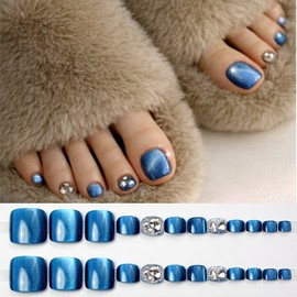 MoodroAll Pedi Tip Self Pedi Magnetic Gel, 1 piece, M01.Oasis Diamond / MoodroAll 패디팁 셀프 패디 자석젤, 1개, M01. 오아시스 다이아