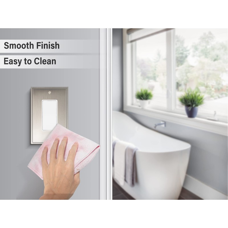 Henne Bery Soft Modern Decorative Wall Plate Switch Plate Outlet