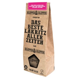 Klepper & Klepper Spicy Salt Liquorice, Gluten-Free and Vegan, 200 g