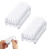 Pack of 2 Double-Sided Hand Brush, Nail Brush, Hand Wash