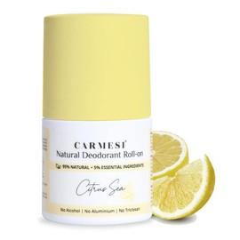 Carmesi Natural UnderArms Roll On Deodorant for Women | 50 ml, 1.69 Fl Oz (Pack of 1)