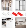 10PCS Cabinet Magnetic Buckle, Ultra-Thin Cabinet Door Magnetic Buckle, Drawer