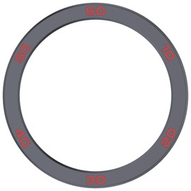 Screen Protector Compatible with CMF Watch Pro 2 Bezel Metal Screen Protector Tempered Glass Scratch Resistance Protective Protector Compatible with CMF Watch Pro 2 (#1)