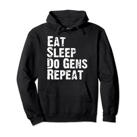 Eat Sleep Do Gens Repeat DBD Survivor Main Pullover Hoodie