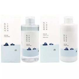 Roundlab 메온셀 NEW 2종세트 단품 라운드랩 1025 독도 토너 200ml+로션 200ml 화장품기초세트 Meonsel NEW 2-Piece Set Round Lab 1025 Dokdo Toner 200ml + Lotion 200ml Basic Skincare Set