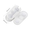 Morain Set Of 20 Vertical Blind Connector Accessories White Curtain