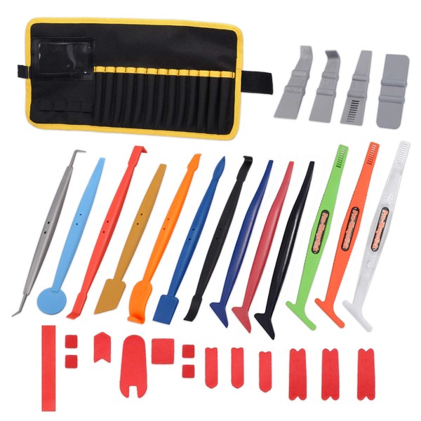 Gomake Vinyl Wrap Tool Kit Sign Makers Wrap Stick Flex