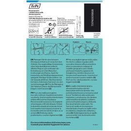 Tepe Size 3 0.6 mm Interdental Brush Original - Pack of 4, Total 32