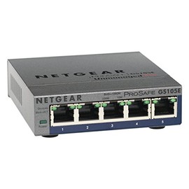 NETGEAR ProSafe 5-Port Gigabit Unmanaged Plus Switch GS105E