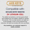 AKS KEYS Replacement for Subaru Remote Key Shell That Uses