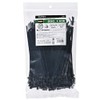 Locking Cable Ties, 7.9 inches (200 mm), Black, 300 Count