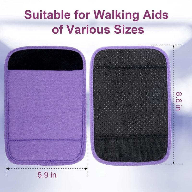 2 Pack Walker Hand Grips Cover, Coldairsoap Walker Cushion Hand