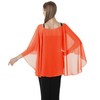 Hotshawl Ladies Pashmina Scarf, orange, One size fits all