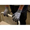 Baratec 12 x Super Grip Flat Nitrile Safety Work Gloves,