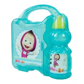 Fun Kids- Ambient21 Lonchera Infantil Con Porta Vaso De Plastico