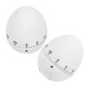 LABRIMP 2pcs Mechanical Egg Timer for Cooking 60 Min Countdown
