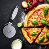 Premium Pizza Cutter Wheel, Stainless Steel Sharp Pizza Slicer,Smooth Rotating