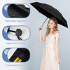 Yoobure Travel Umbrella Portable Compact Umbrellas, Pocket Mini for Purse,