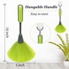 4 Pack 10" Small Microfiber Duster, Delicate Fluffy Microfiber Feather