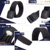 [LionVII] Nylon Belt, Work Clothes, Self-Defense Forces, Climbing Belt, Durable,