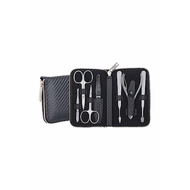 Becker Manicure Heritage Manicure Case Carbon Manicure Set 7 Pieces, 1 Piece