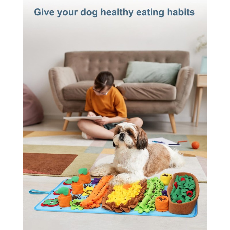 Ankilo Snuffle Mat for Dogs, 32 x 20 inch for