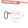 KONTONTY 1set Creative TPU Earbuds Protector Cover for Lightweight and