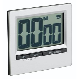 KitchenCraft Easy Read Digital Kitchen Timer with Loud Ring, 100 Minute