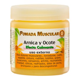 Generica Pomada Muscular Arnica y Ocote, Efecto Calmante, 140g