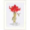 Merejka Counted Cross Stitch Kit Amaryllis K-202